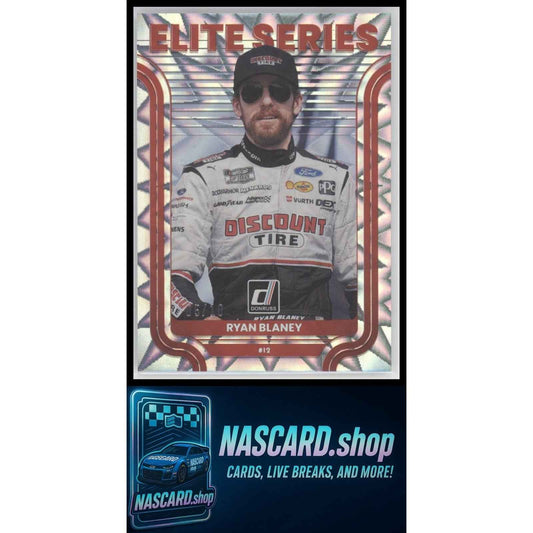 2023 Donruss #E19 Ryan Blaney Elite Series Xplosion #/10