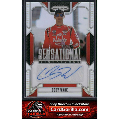2025 Panini Prizm #SS-CWR Cody Ware Sensational Signatures