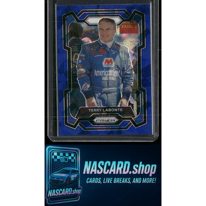 2024 Panini Prizm #26 Terry Labonte Blue Ice - Card Gorilla