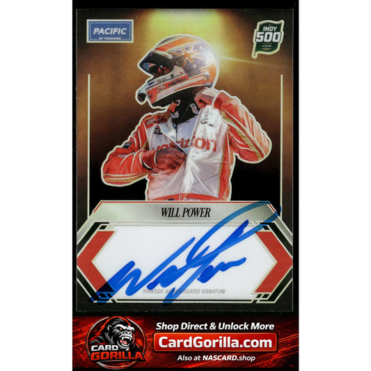 2025 Parkside Indy 500 Pacific #PP-WP Will Power Signature Series