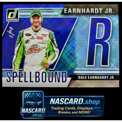 2025 Donruss #27 Dale Earnhardt Jr Spellbound Platinum Diamond #1/1