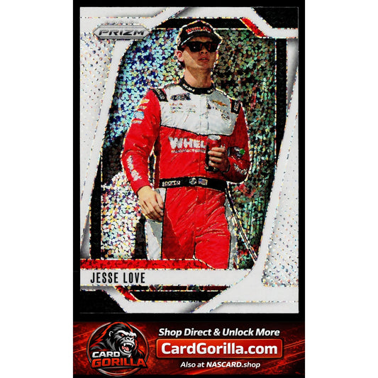 2025 Panini Prizm #57 Jesse Love White Sparkle