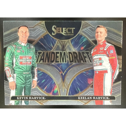2026 Panini Select NASCAR Kevin Harvick Keelan #7 Tandem Draft