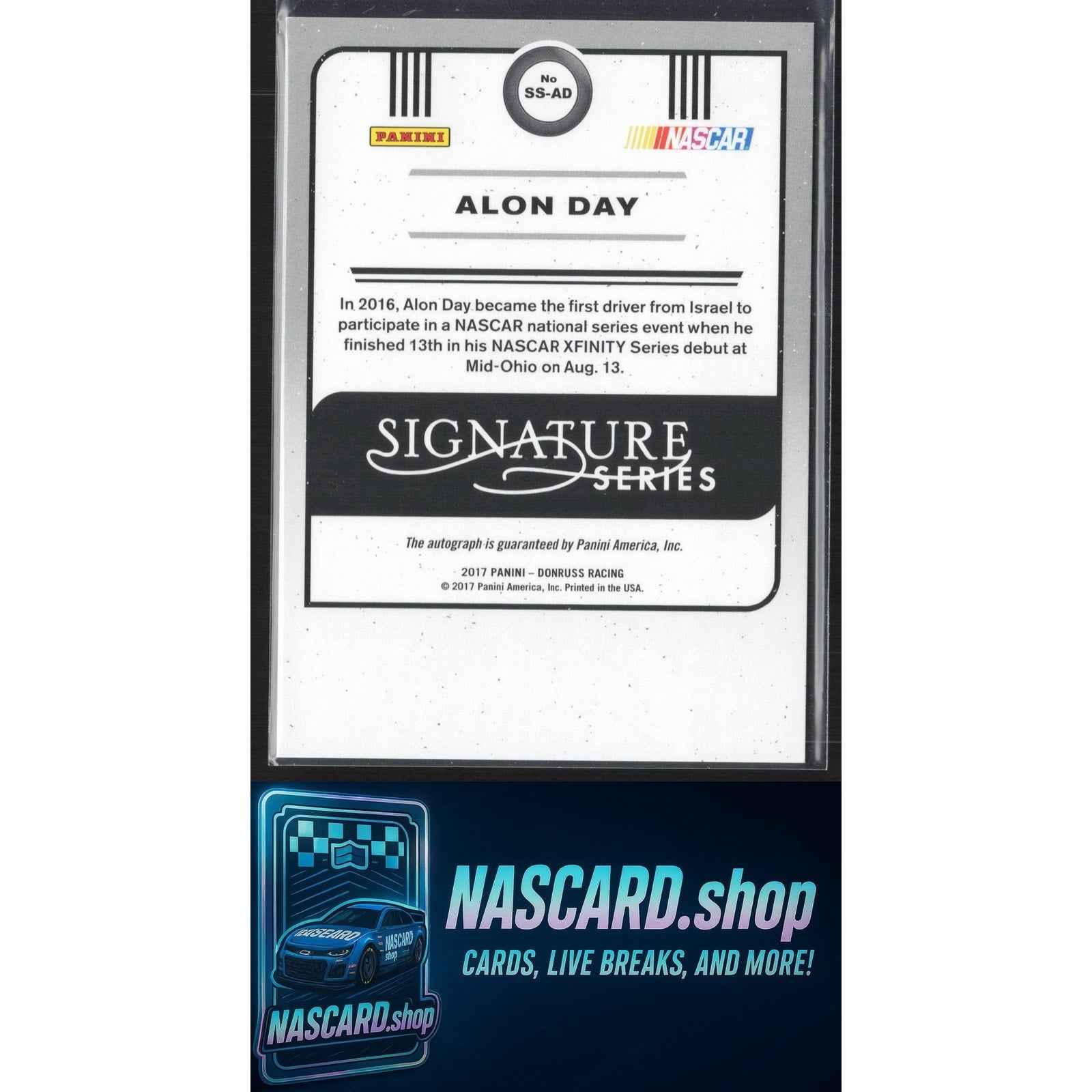 2017 Donruss #SS-AD Alon Day Signature Series