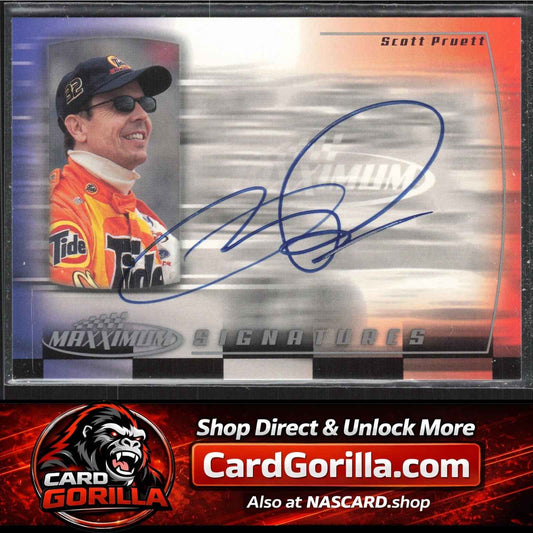 2000 Maxximum #SP Scott Pruett Signatures