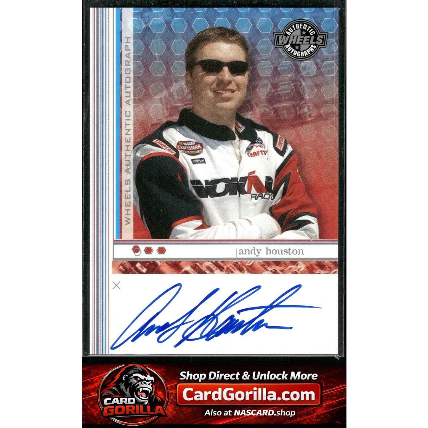 2004 Wheels High Gear #NNO Andy Houston Autographs