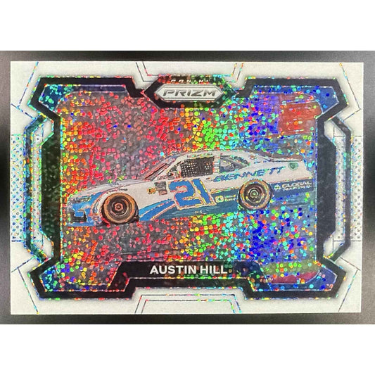 2024 Panini Prizm Austin Hill #1 Rides White Sparkle Prizms