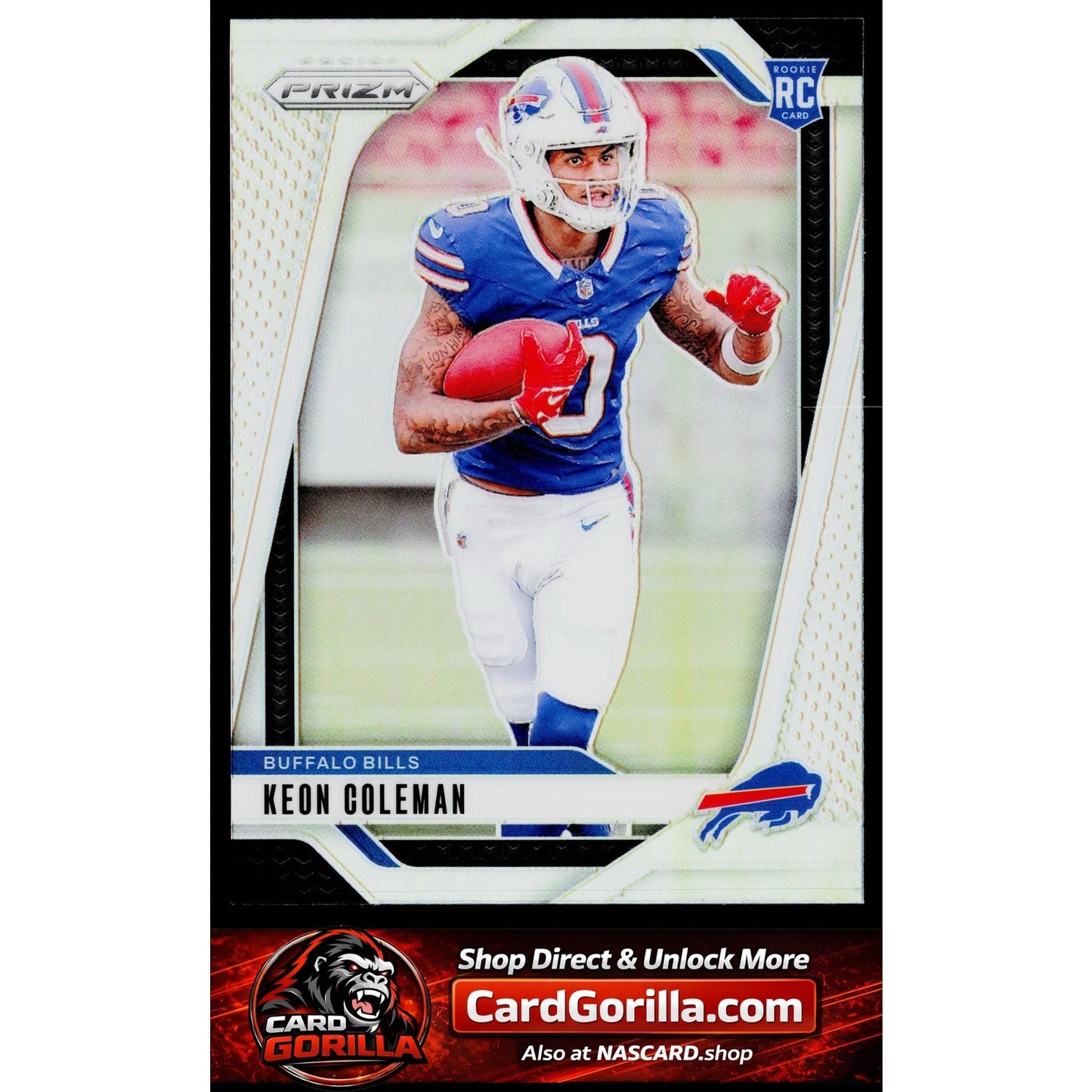 2024 Panini Prizm #362 Keon Coleman Silver
