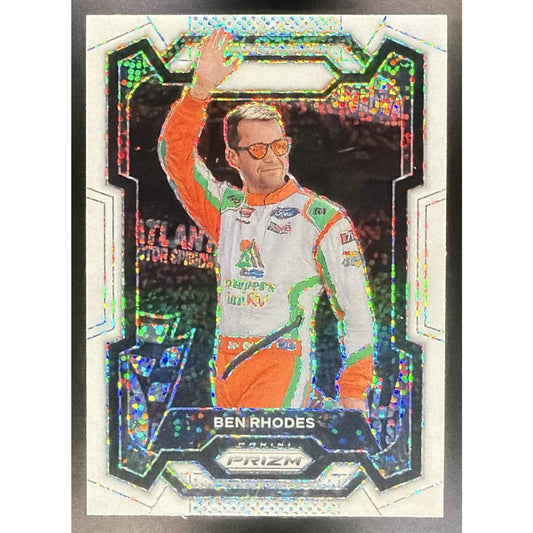 2024 Panini Prizm Ben Rhodes #66 White Sparkle Prizms