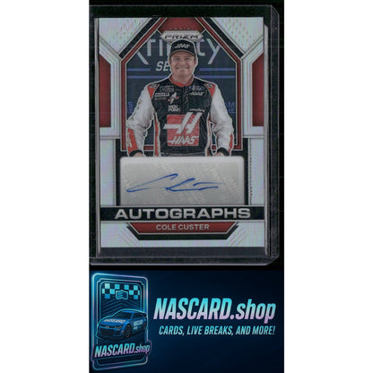 2023 Panini Prizm #A-CCS Cole Custer Autographs Prizm