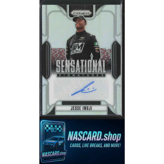 2025 Panini Prizm #SS-JIW Jesse Iwuji Sensational Signatures Prizn