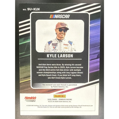 2025 Panini Donruss NASCAR Kyle Larson #5 Spellbound Blue Xplosion 20/49
