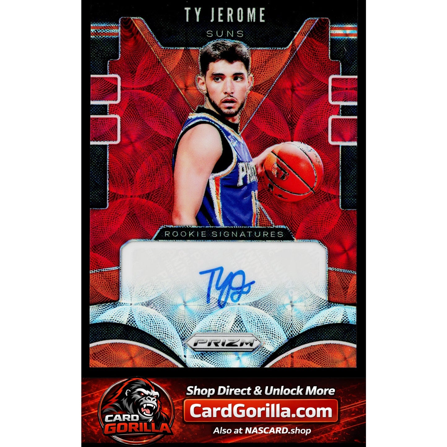 2019-20 Panini Prizm #RS-TJR Ty Jerome Rookie Signatures Red RC