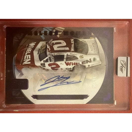 2026 Panini Turn Four Racing Jesse Love #11 Timeless Moments Purple 16/25 Auto