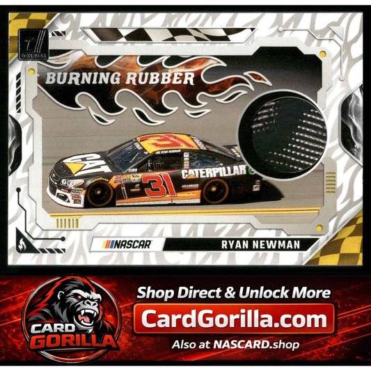 2025 Donruss #BRM-RNM Ryan Newman Burning Rubber Materials