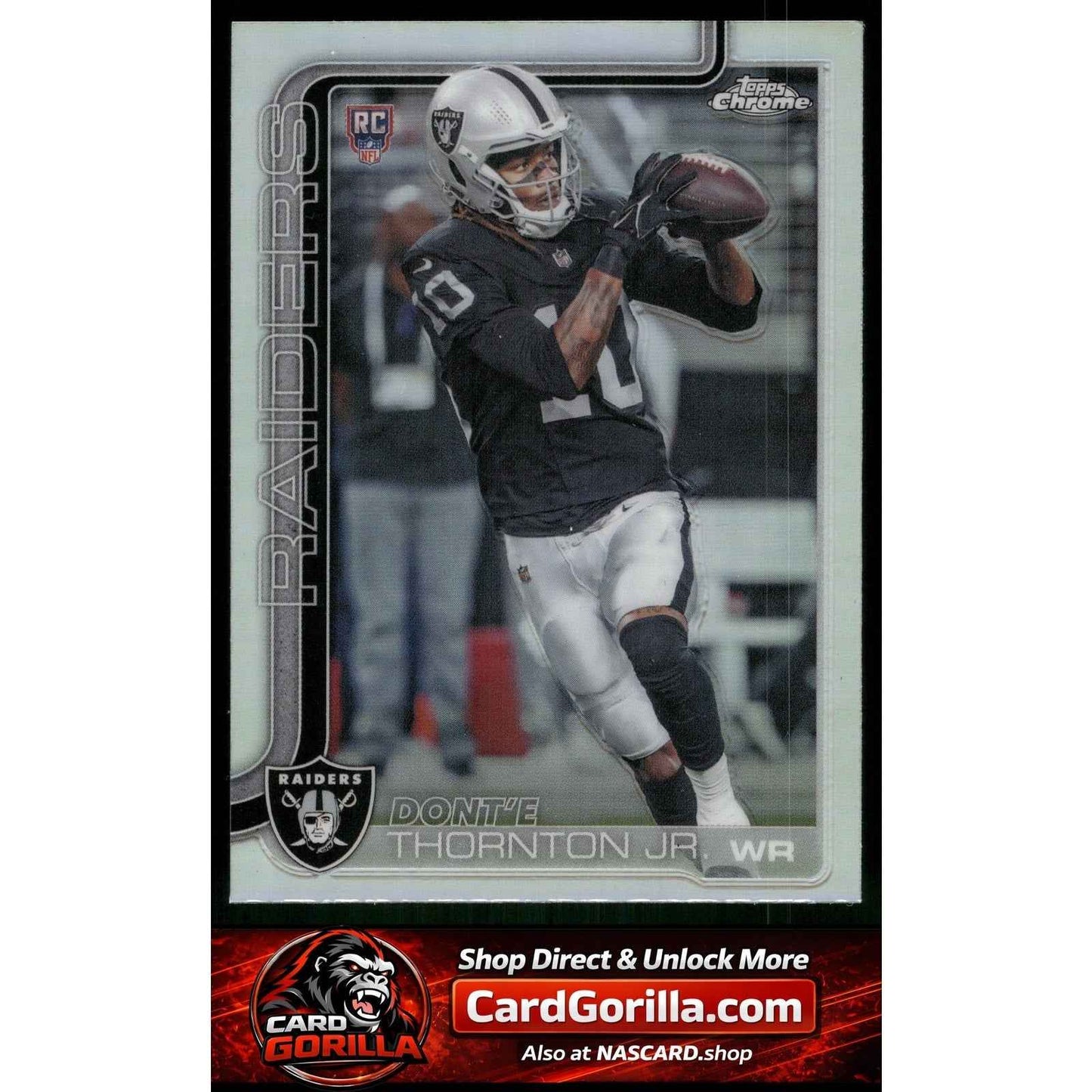 2025 Topps Chrome #385 Dont'e Thornton Jr. Refractor RC