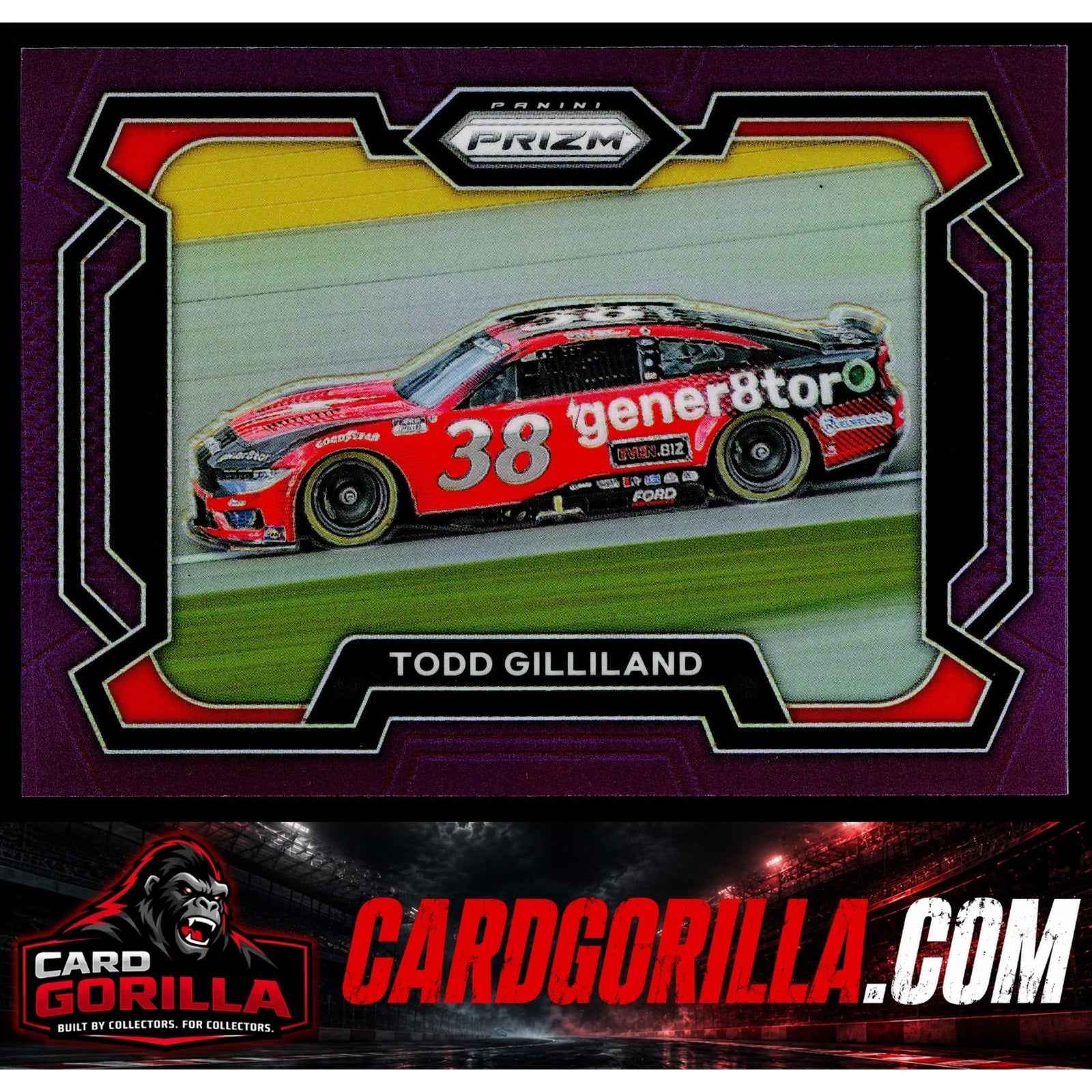2024 Panini Prizm #60 Todd Gilliland Purple #/99