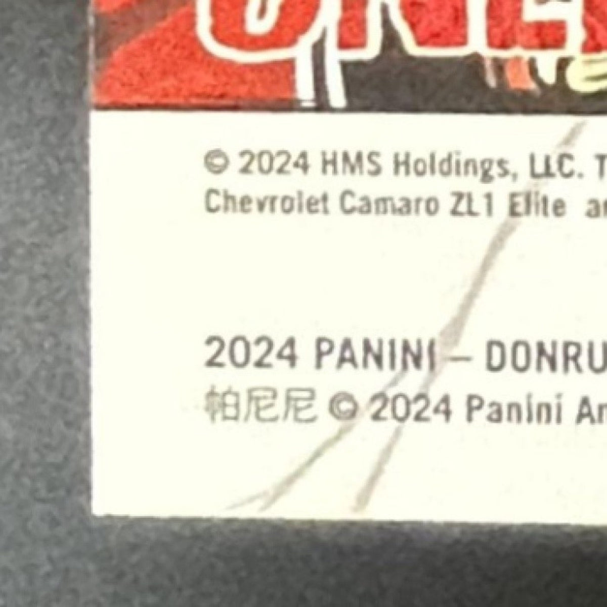 2024 Panini Donruss William Byron #1 Unleashed Red Ice 133/149