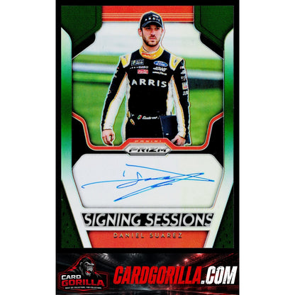 2019 Panini Prizm #SS-DS Daniel Suarez Signing Sessions Green Prizm #/99