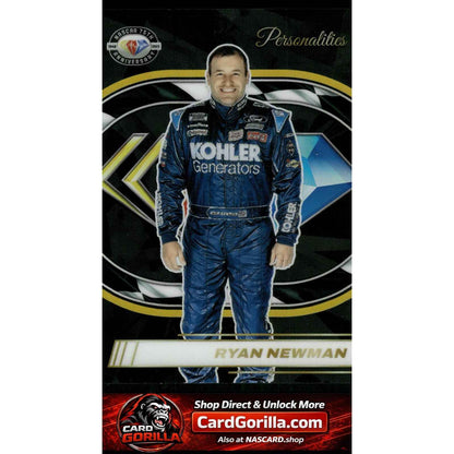 2023 Panini Prizm #56 Ryan Newman NASCAR 75th Anniversary Gold #/10
