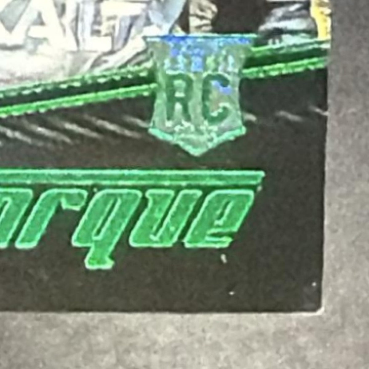 2017 Panini Torque William Byron #48 Clear Vision Green /25 RC