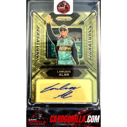 2024 Panini Prizm #SS-LAN Lawless Alan Sensational Signatures Gold Vinyl #1/1