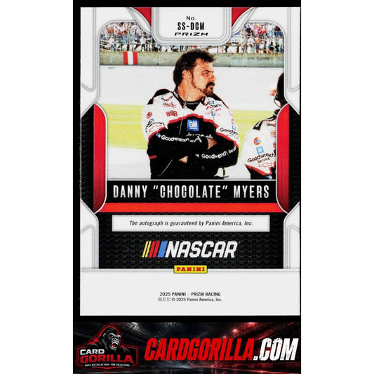 2025 Panini Prizm #SS-DCM Danny "Chocolate" Myers Sensational Signatures
