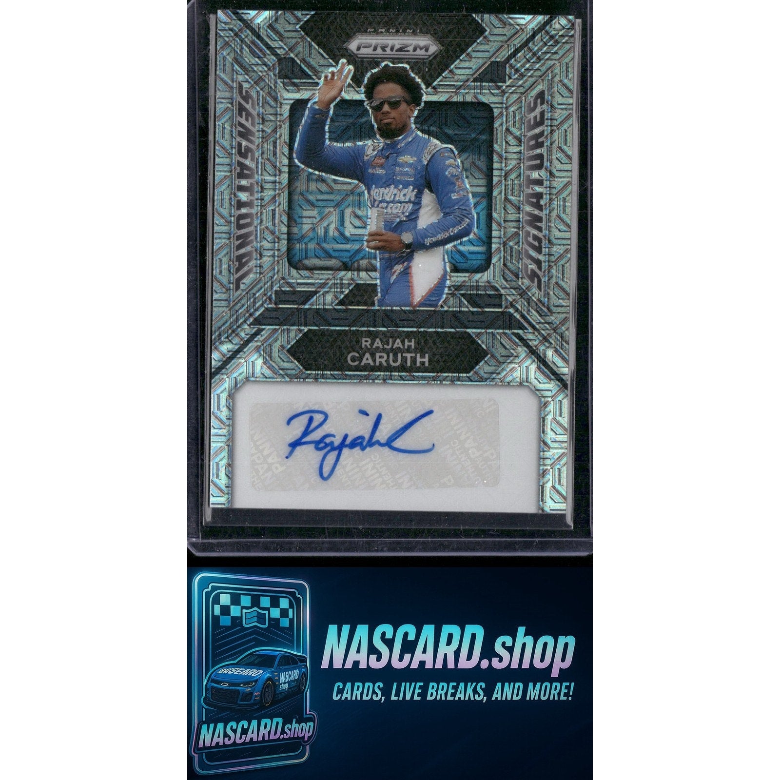 2024 Panini Prizm #SS-RCH Rajah Caruth Sensational Signatures Mojo #/25 - Card Gorilla