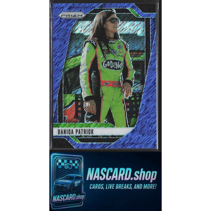2025 Panini Prizm #94 Danica Patrick FOTL Blue Shimmer #/10