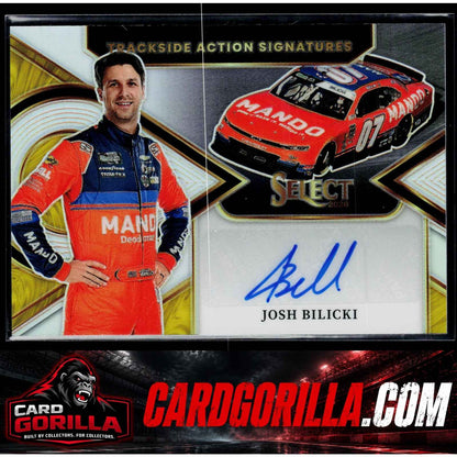 2026 Panini Select #TAS-JBL Josh Bilicki Trackside Action Signatures