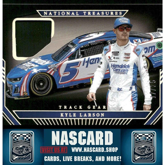 2024 National Treasures Track Gear Holo Silver Kyle Larson /25