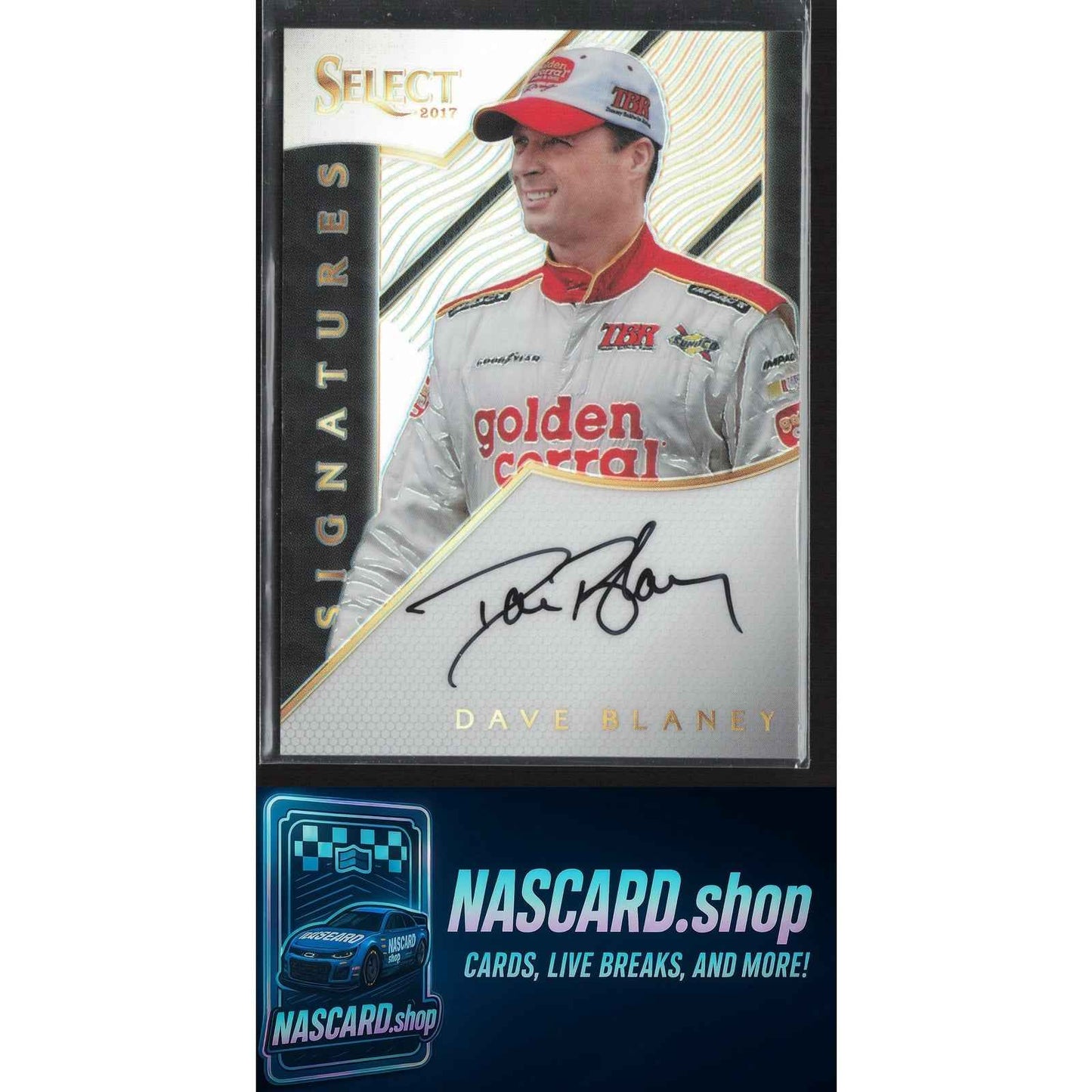 2017 Panini Select #S-DB Dave Blaney Signatures