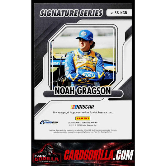 2026 Donruss #SS-NGN Noah Gragson Signature Series
