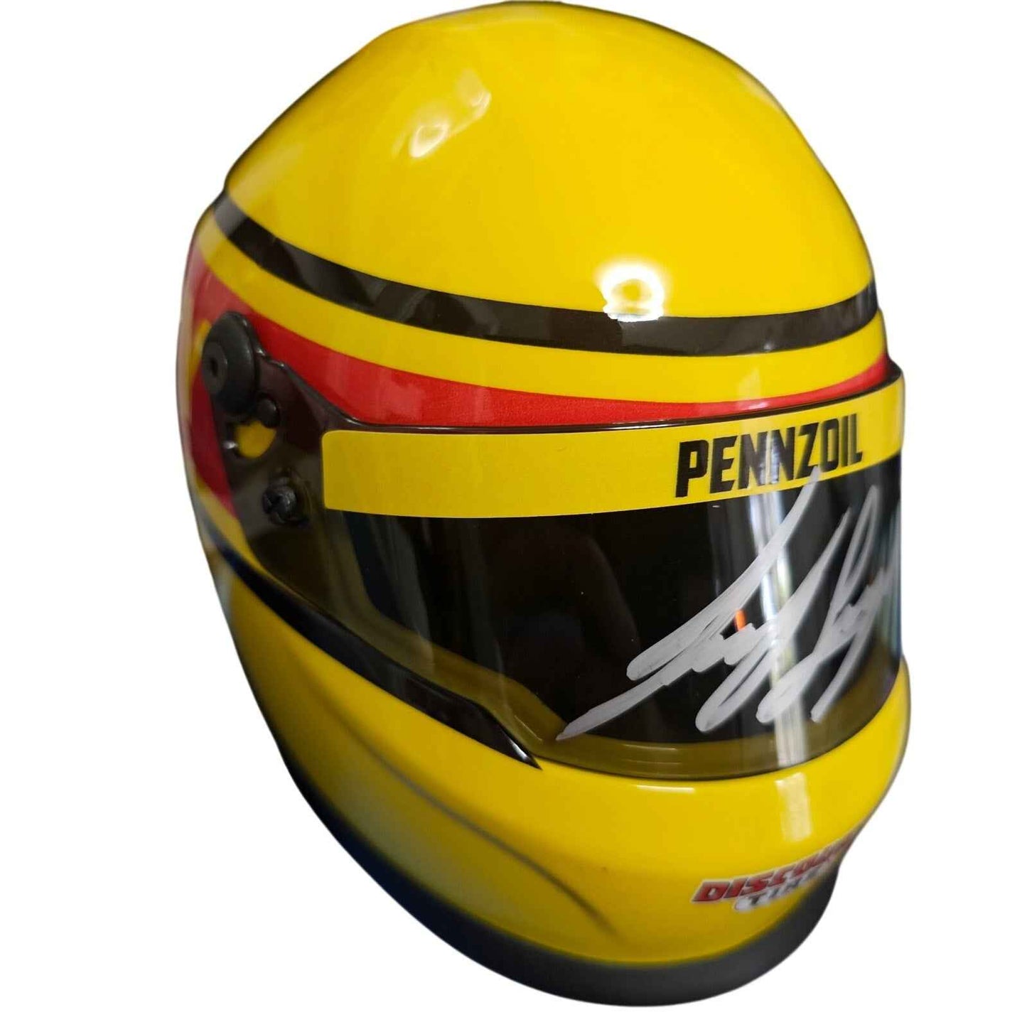 Joey Logano Autographed 1:2 Scale Mini Helmet with COA