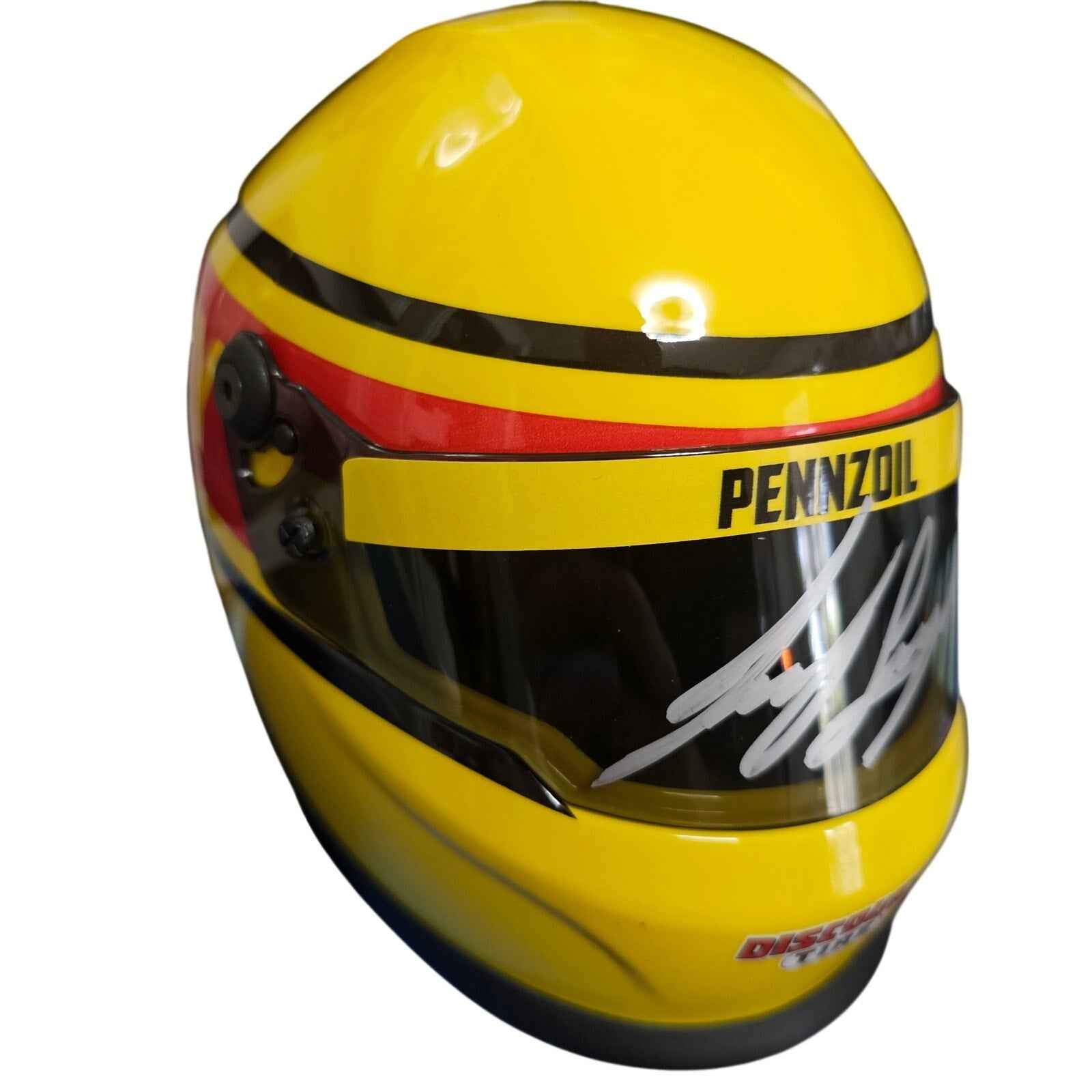 Joey Logano Autographed 1:2 Scale Mini Helmet with COA
