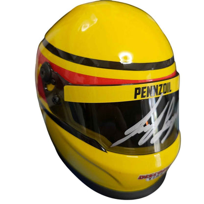 Joey Logano Autographed 1:2 Scale Mini Helmet with COA