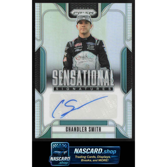 2025 Panini Prizm #SS-CST Chandler Smith Sensational Signatures