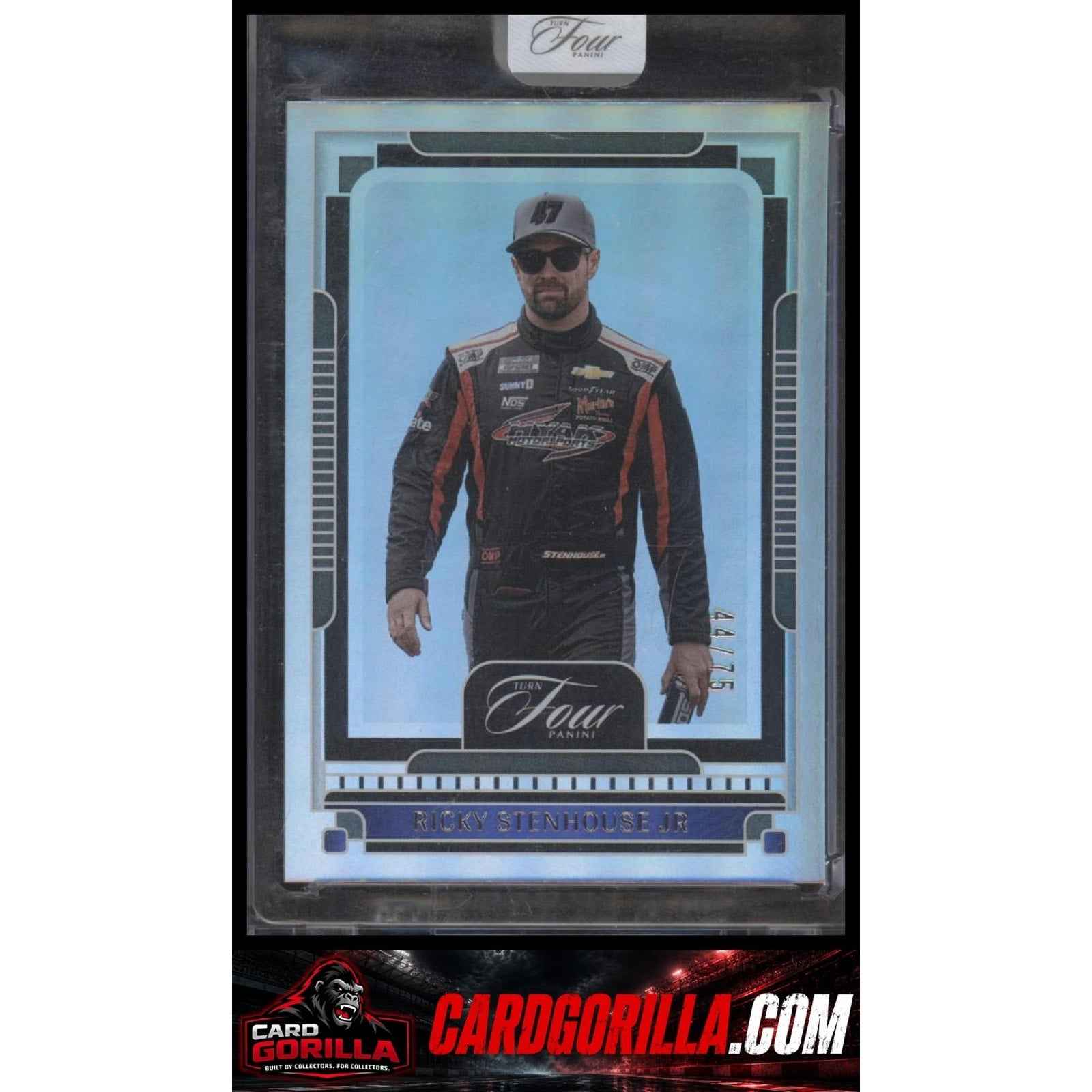 2025 Panini Turn Four #44 Ricky Stenhouse Jr #/75