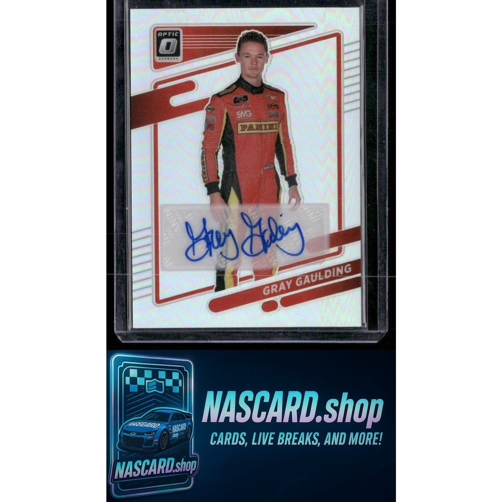 2022 Donruss #51 Gray Gaulding Optic Signatures Holo #/99 - Card Gorilla
