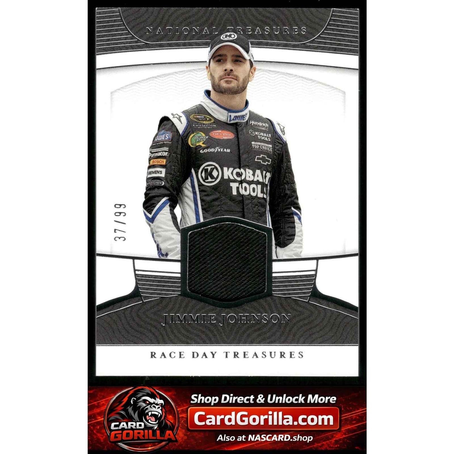 2023 National Treasures Jimmie Johnson Race Day Treasures Firesuits #/99