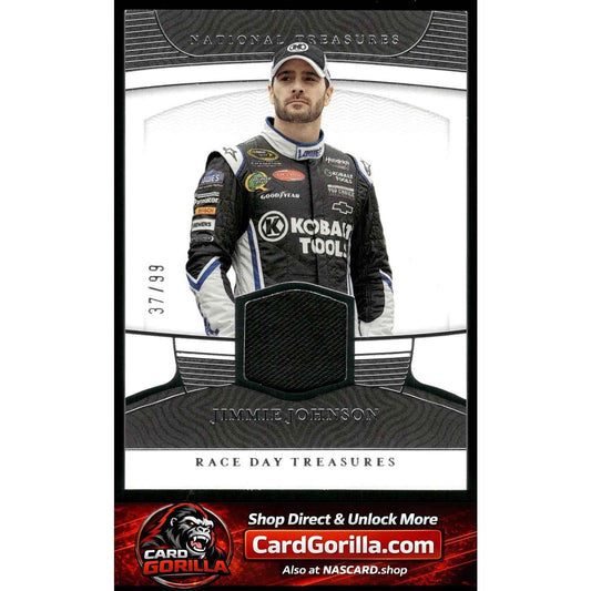 2023 National Treasures Jimmie Johnson Race Day Treasures Firesuits #/99