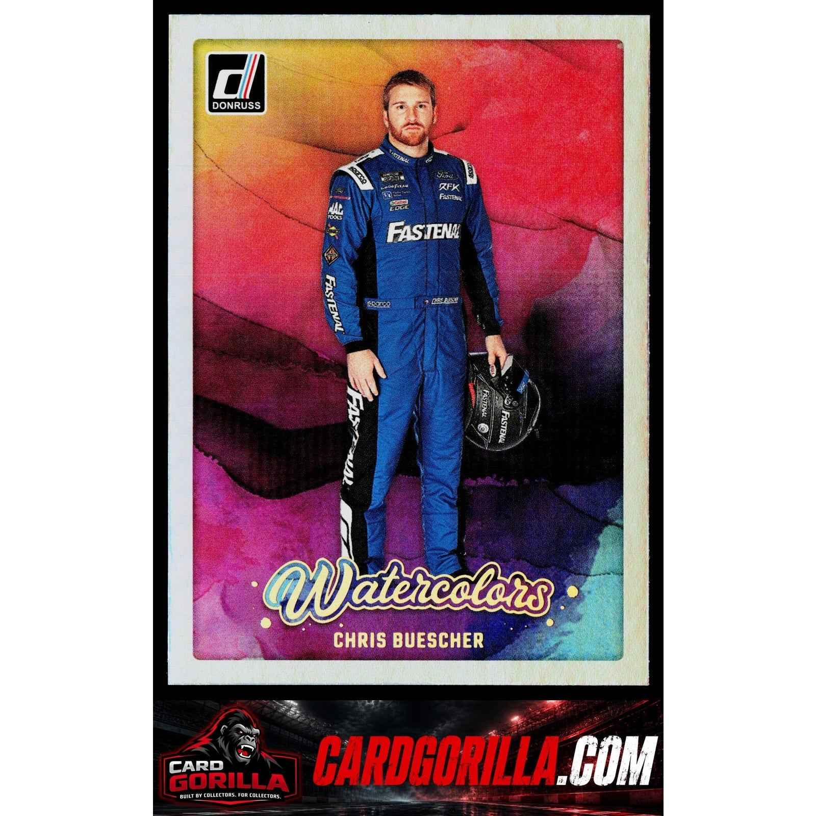 2024 Donruss #21 Chris Buescher Watercolors