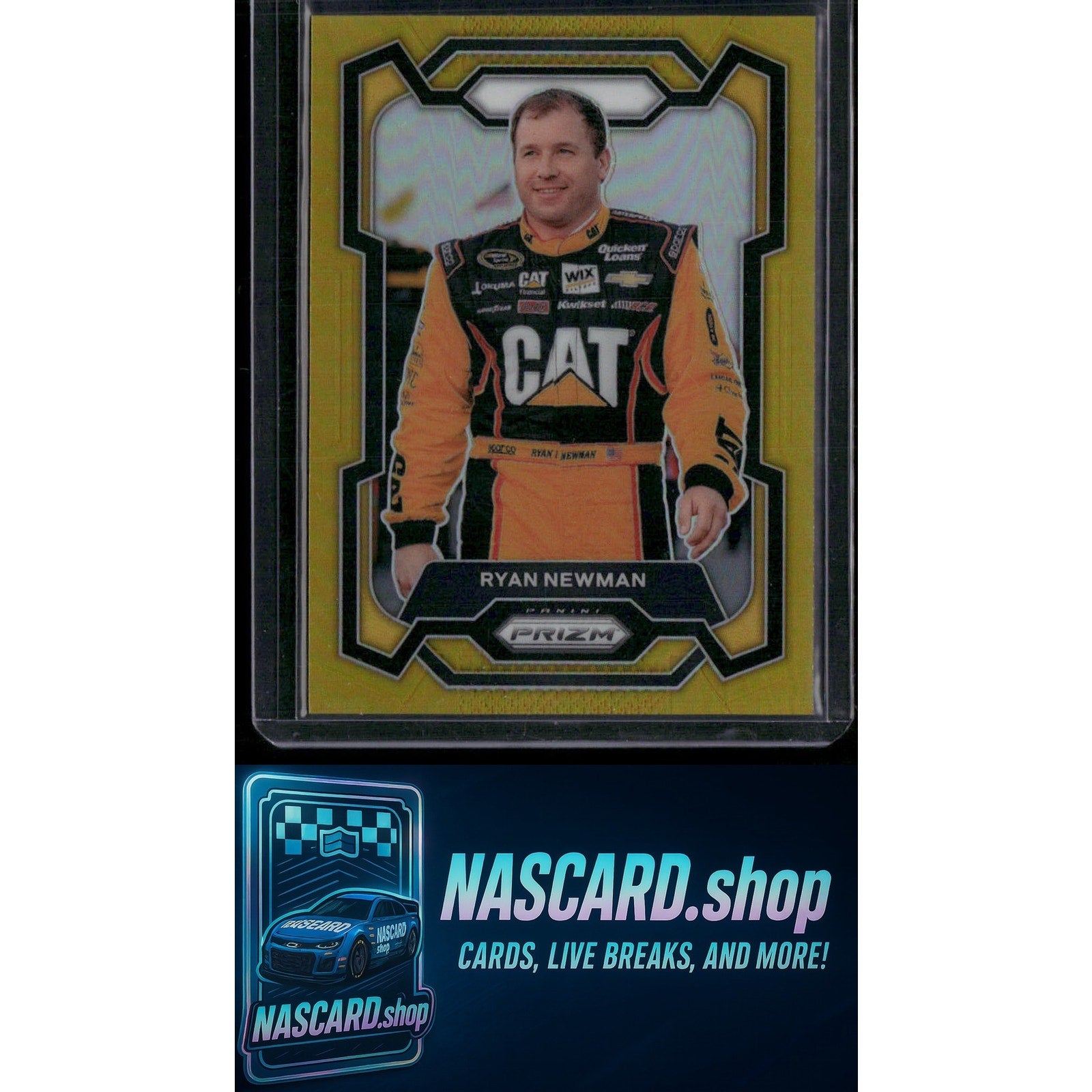 2024 Panini Prizm #10 Ryan Newman Gold #01/10 - Card Gorilla