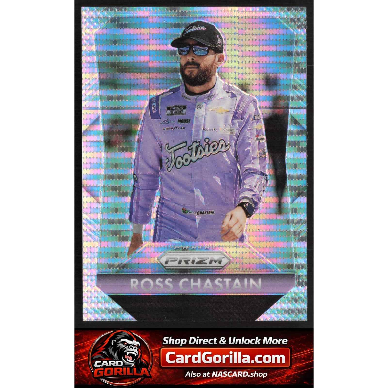 2025 Panini Prizm #151 Ross Chastain Pulsar #/299