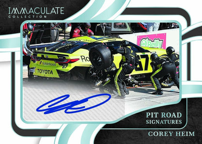 2026 Panini Immaculate Racing Sealed Case - 5 Hobby Boxes