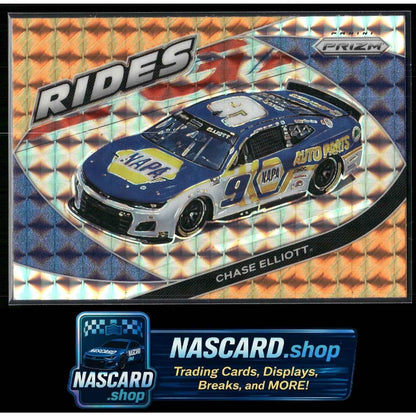 2022 Panini Prizm Rides #61 Chase Elliott Reactive Orange