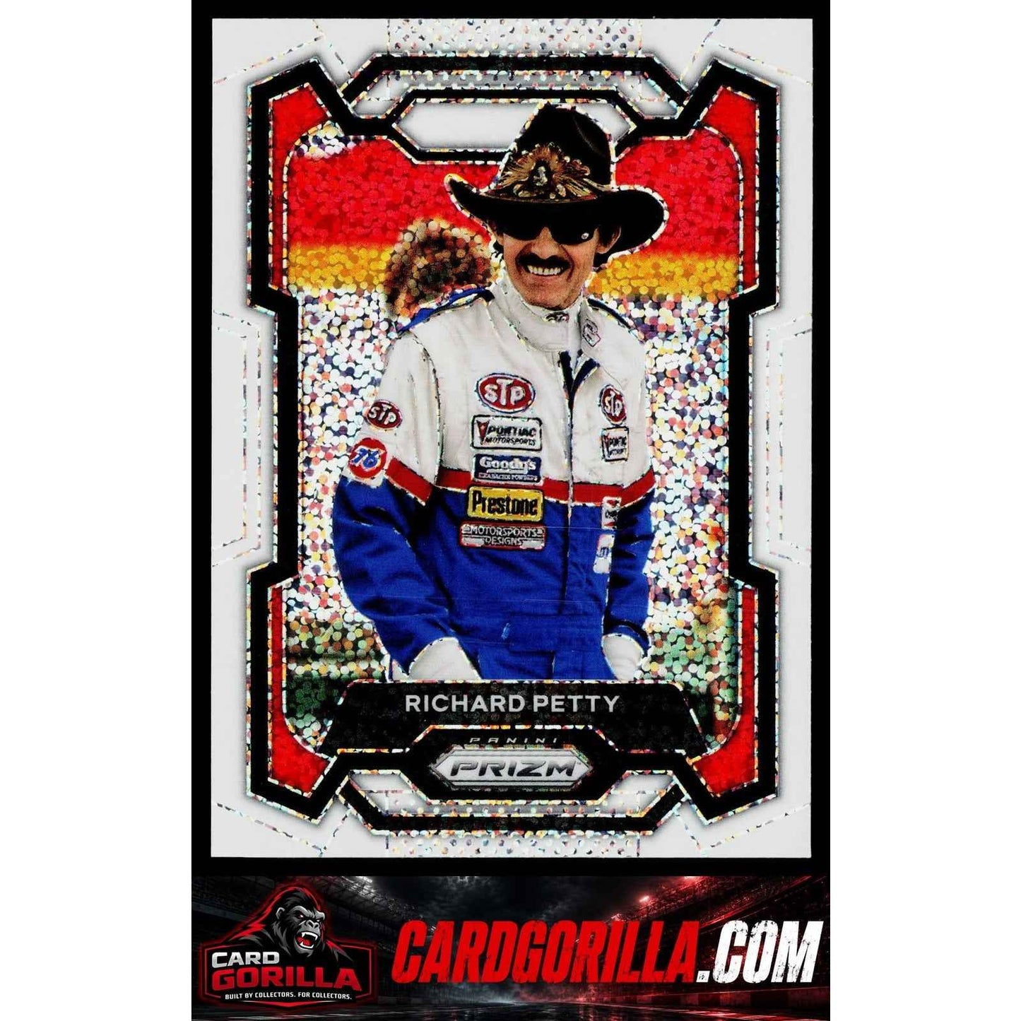 2024 Panini Prizm #99 Richard Petty White Sparkle