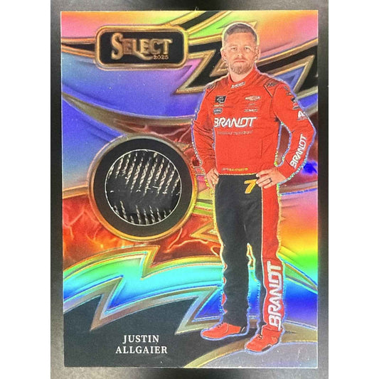 2025 Panini Select Justin Allgaier #25 Sparks