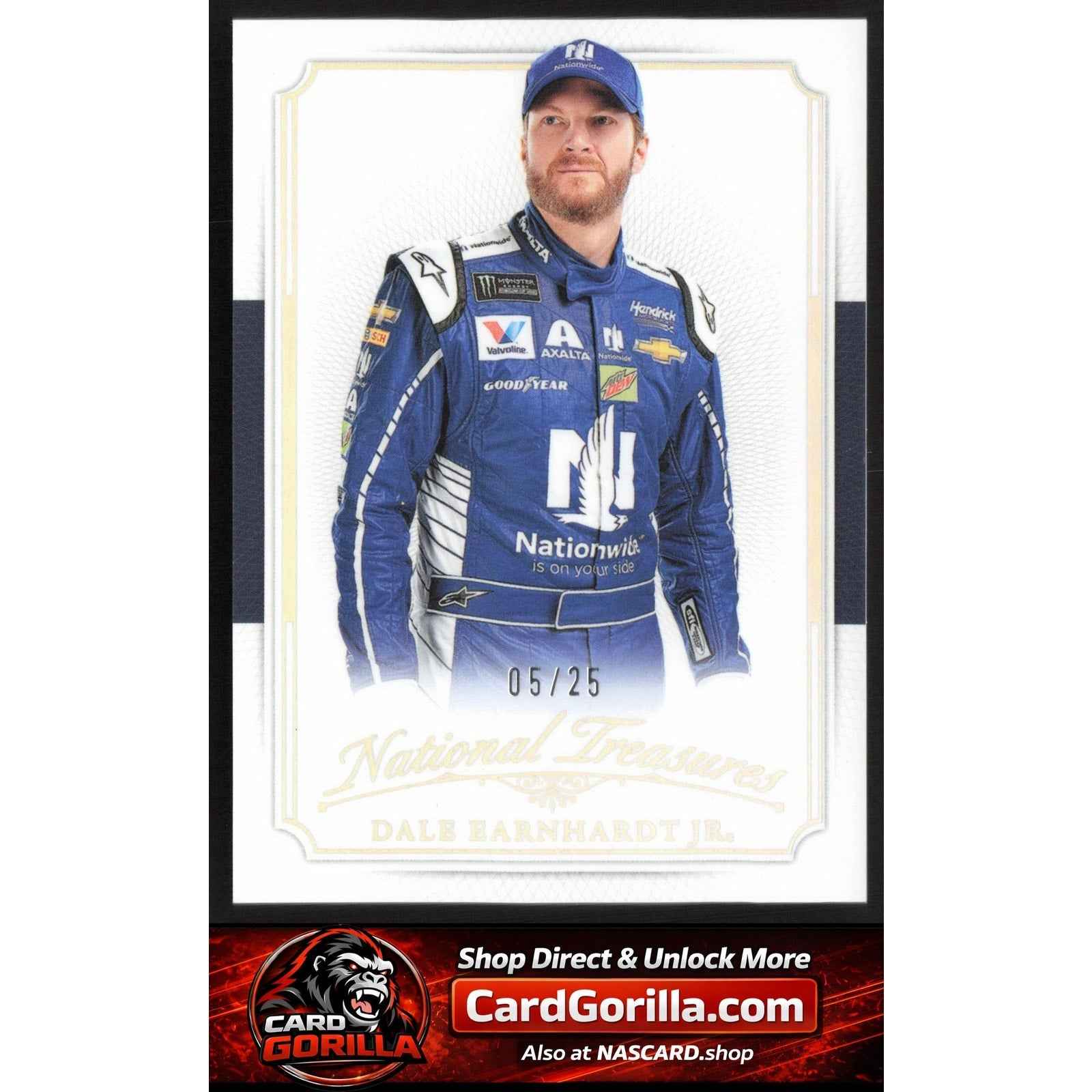 2025 National Treasures #21 Dale Earnhardt Jr 2016 Throwback Holo Silver /25