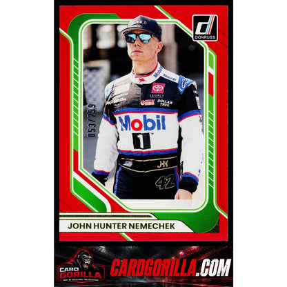 2026 Donruss #27 John Hunter Nemechek Red #/299